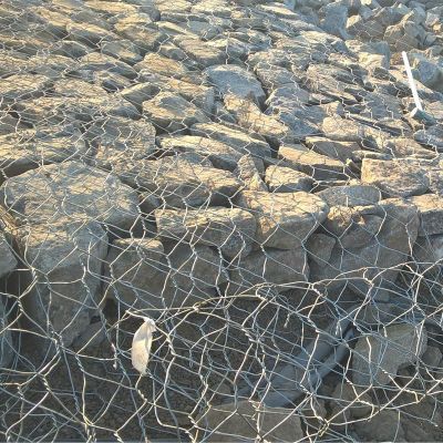 防洪石籠網(wǎng)用于永吉縣四間河段上游段城市防洪工程